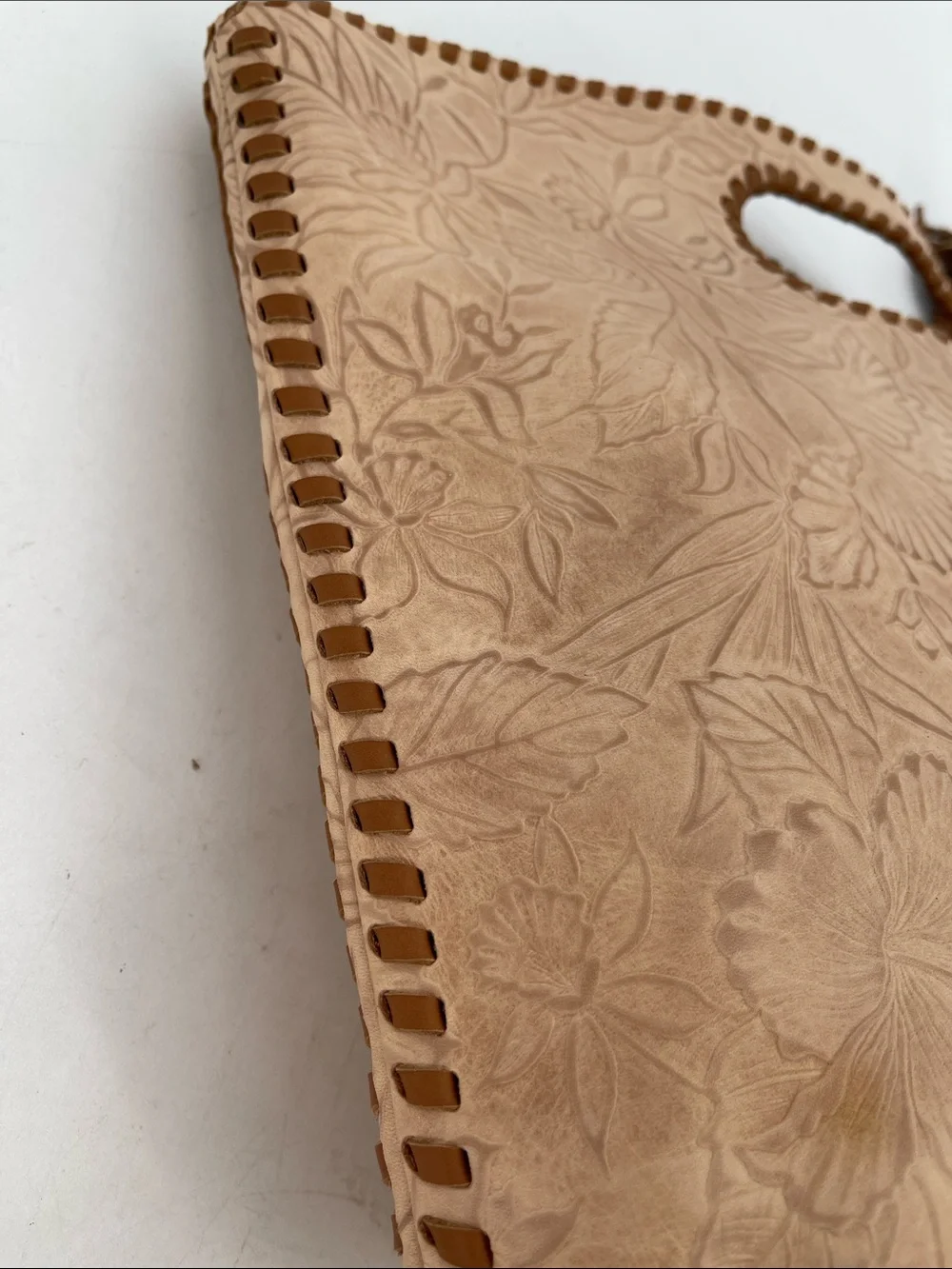The Sak Camarillo Leather Floral Embossed Women’s Tote